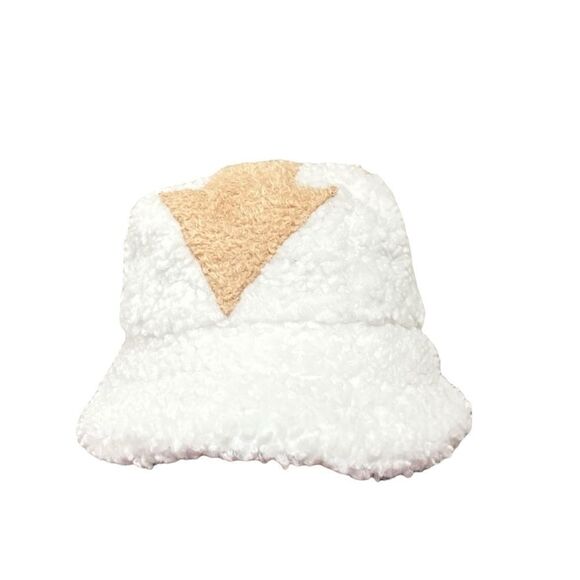 Unbranded ~ Avatar Air bender Bucket Hat ~ faux shearling w/ black lining - Picture 1 of 6